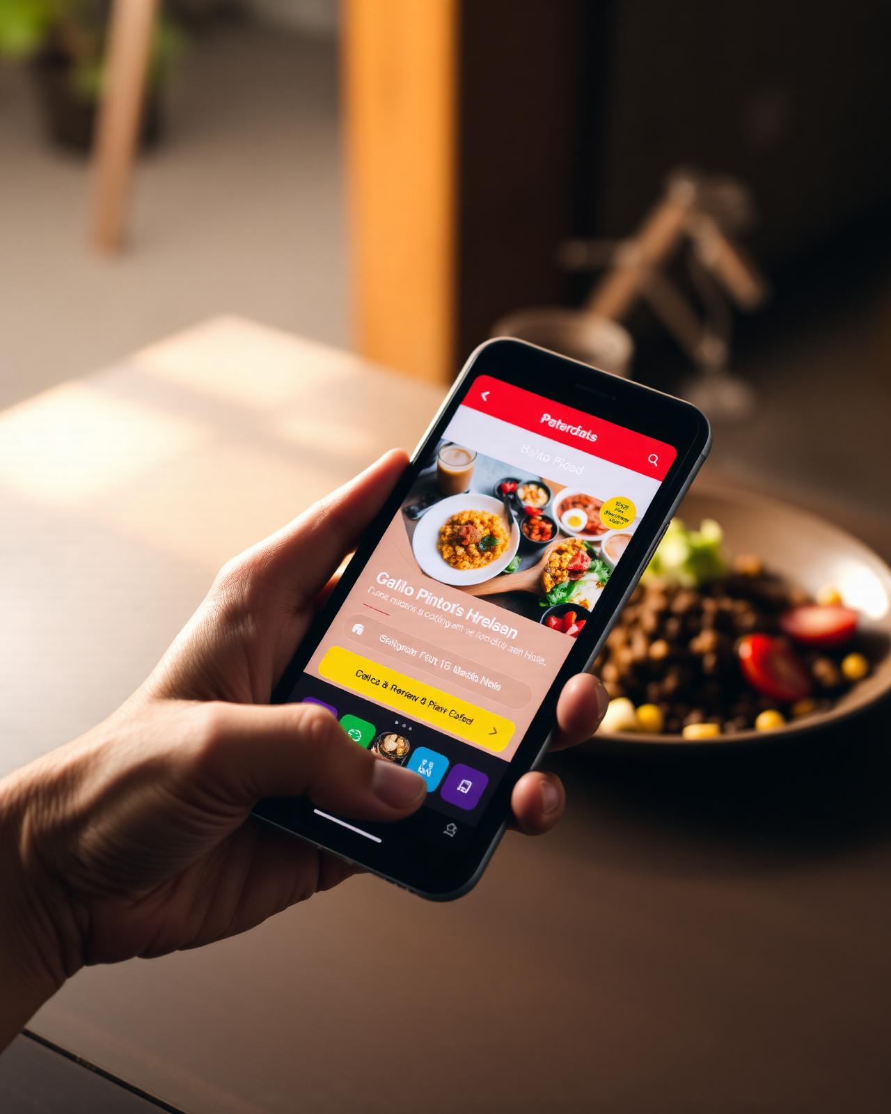 Pedido en la app
